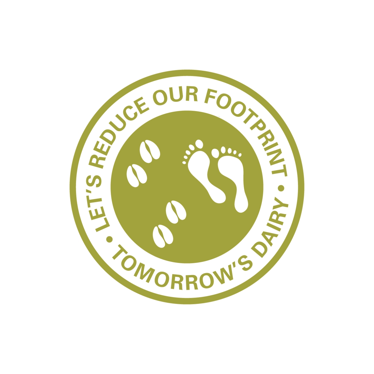 Tomorrows Dairy logo goud